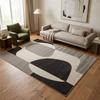 Tapis - THE DECO FACTORY - BRELA SEVENTIES - 160x230 Cm - Gris/Noir/Écru - Motif Abstrait