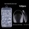 Ultra-Short Trapezoid Almond Nail Tips - Dual-Use, Full & Half Cover, Ultra-Thin, Seamless Design
