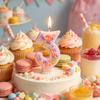 Creative Theme 0-9 Number Cake Decorations Suitable for Home Parties Birthday Party Favors
