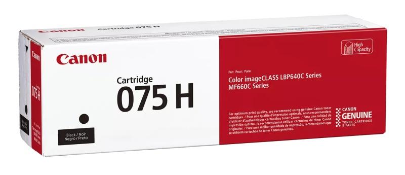 Canon CRG 075H BK (6369C002) Toner Cartridge, Black