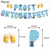 Oktoberfest Party Classic Beer Carnival Festival Disposable Tableware Paper Plates Cups Birthday Balloons Decoration Supplies