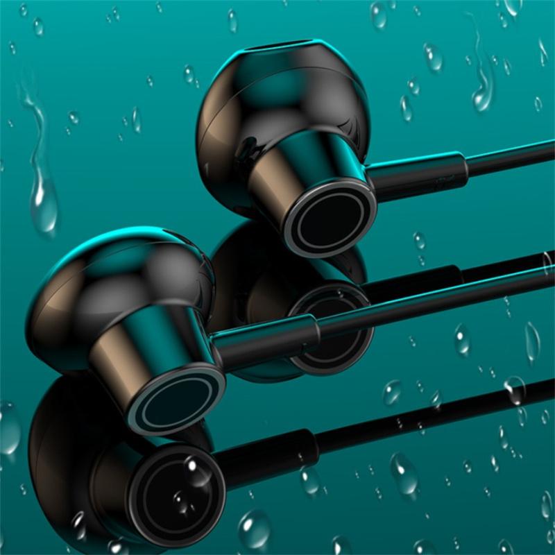 Wireless Bluetooth-compatible Headset LED Digital Display Hanging Neck Stereo Noise Cancelling