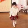 LUSON Baby Girl's Chinese Style New Year Sweater