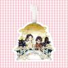 Tiangong Cute Luggage Tag & Keychain Pendant - Girls' Gift Collection Accessory