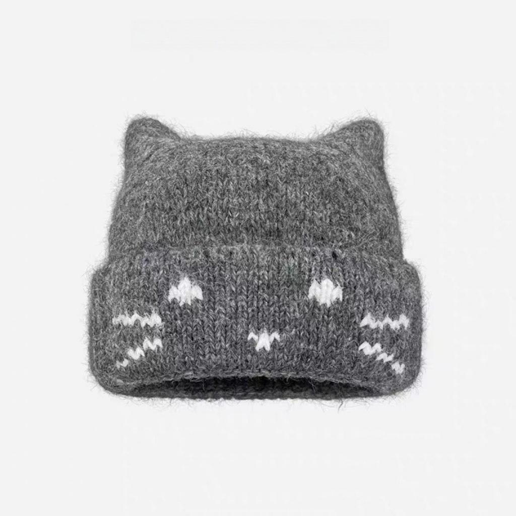 Women's Ear Warm Earflap Hat Cute Versatile Winter Cold for Outdoor Wear