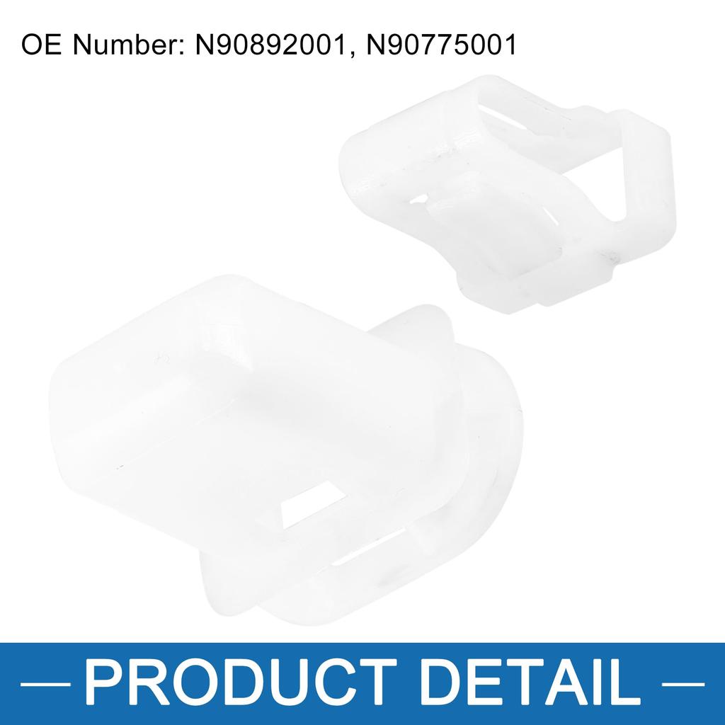 A ABSOPRO Baksäteskudde Klämma För To Yota Kompatibel med Cor olla 2003-2018 (Vit) - Set om 2