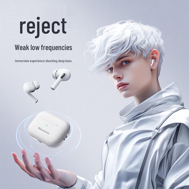 Newmine LY19 Active Noise Cancelling True Wireless Gaming Earbuds