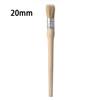 1PCS Pinceaux à Manche en Bois avec Poils Naturels Craie Peinture à l'Huile Pinceau à Cire Pochoirs pour Meubles Art Populaire Décoration de Maison Pinceau de Peinture