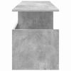 Concrete Grey TV Stand 102 x 35 x 45 cm Particleboard