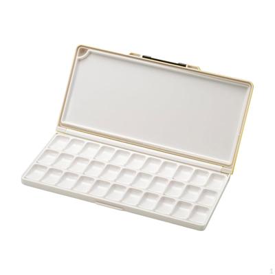 Watercolor Palette Box Paint Organizer 33 Wells Practical Lightweight Gouache