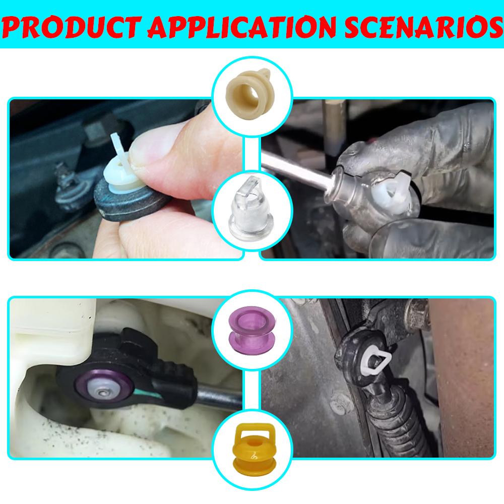 10X Getriebe Schaltkabel Gestänge Buchse Gummi Reparaturkit Für Ford Kuga Escape Chevrolet GMC Kia Nissan Hyundai