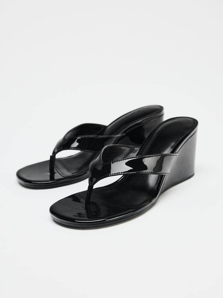 Women’s Summer Spring Wedge Flip Flops Sandals Casual Beach Non-Slip High Heel Slippers Lightweight Comfort Shoes Customized