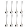 Miniatur-Edelstahllöffel 8er-Pack zur Verwendung für Salz, Zucker, Pfeffer und Honig