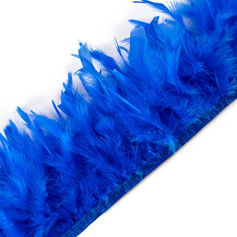 1Meter Natural Turkey Feathers Trims Height 10-15Cm Crafts Wedding Party Clothing Decor Diy Feather Ribbon Sewing Decoration