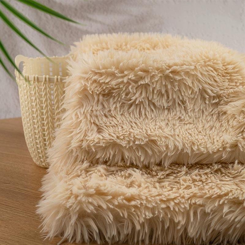 50x45cm 3cm Toskanischer Plüschstoff zum Nähen von Plüschpuppen, Kissen, Wintermützen, Bettwäsche, Spielzeug, Dekostoff, Handgemachtes DIY Plüschstoff