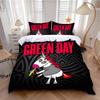 New Duvet Cover Pillowcase Bedding Set Rock Band G-Greendays Adult Boy Girl Bedroom Decoration Children Single Double Large Size