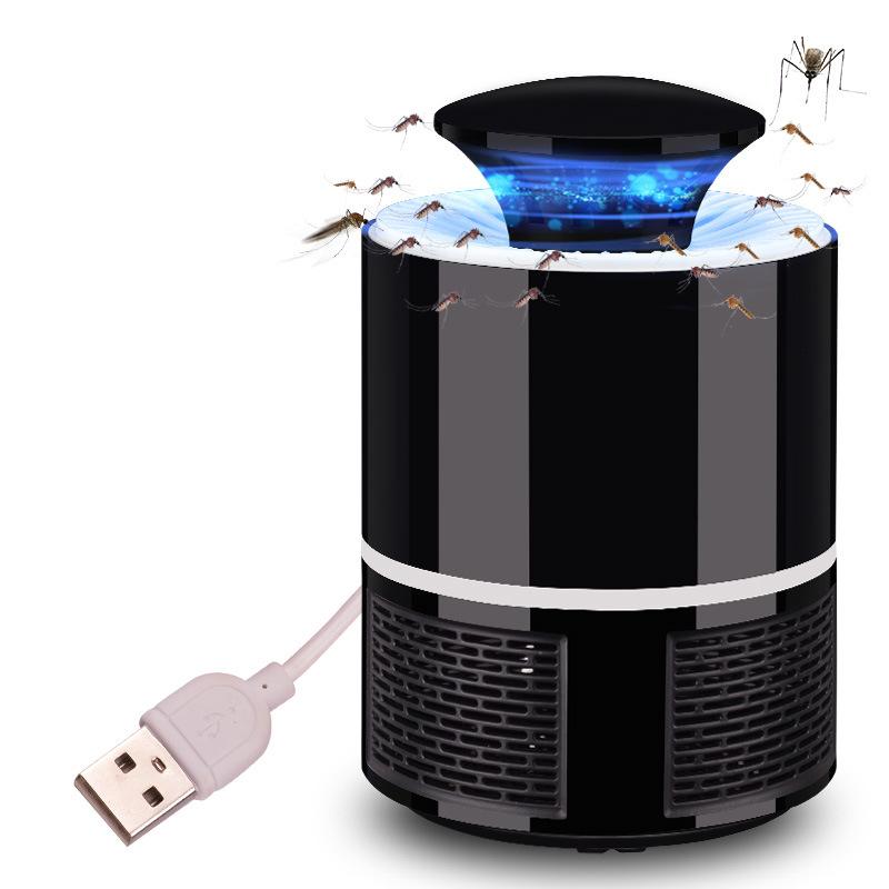 

USB Electronic Bug Insect Mosquito Killer Indoor Mosquito Trap Inhaled Lamp White
