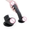 28*5CM Super Huge Black Dildos Realistic Anal Butt with Suction Cup Big Soft Penis Sex Toy For Women
