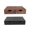 Coffee Pod Storage Box Space Saving Coffee Machine Stand Wooden Coffee Capsule Organizer for Kitchen Countertop Home Bar Office