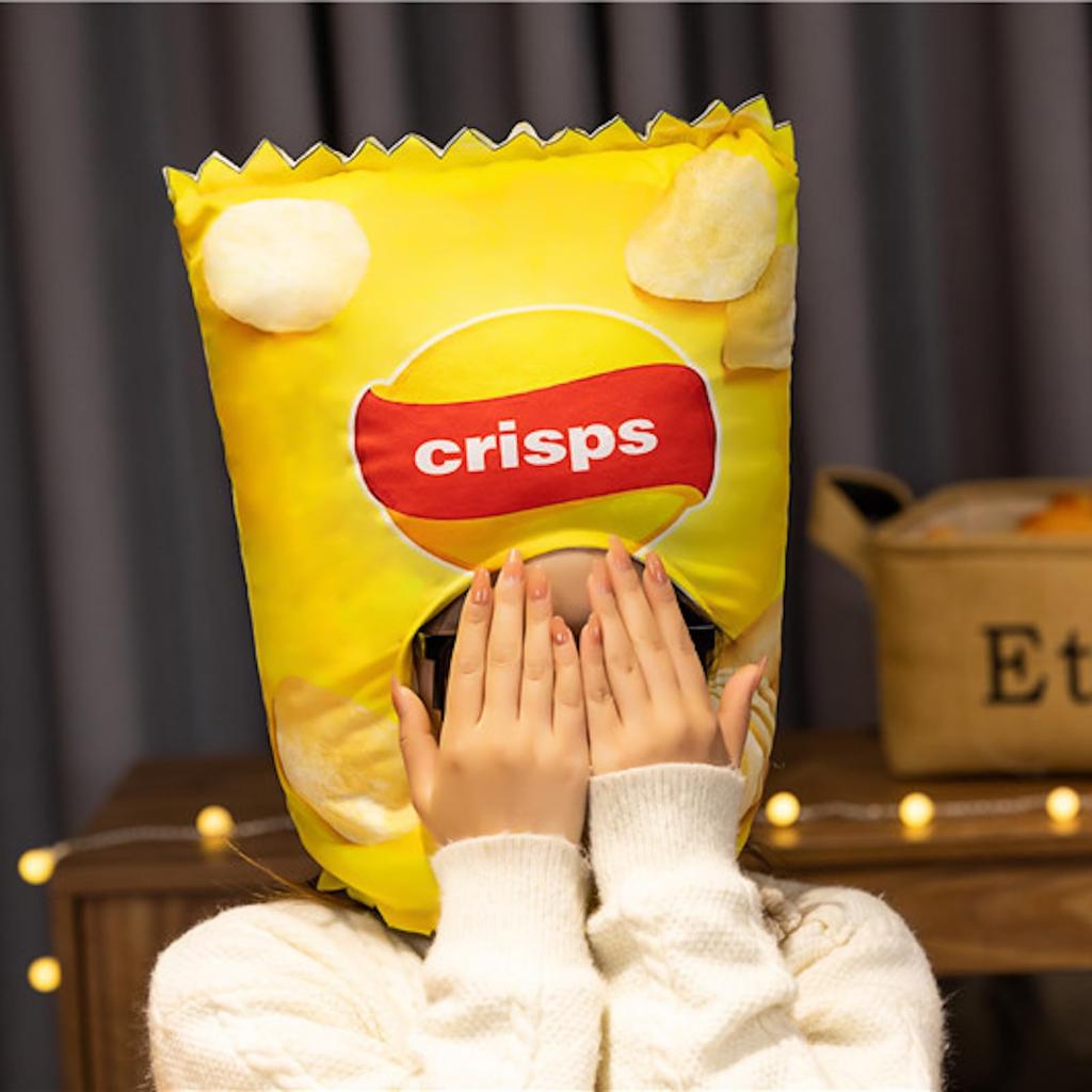 Havely Potato Chips Funny Headgear Cosplay Costume for Halloween, Christmas, Parties, Events, Banquets, School Festivals, and More!