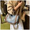 Retro bag women's large-capacity new autumn and winter versatile messenger bag casual shoulder underarm pillow bag