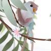 12 Paper Feather Birds - Pastel Colors