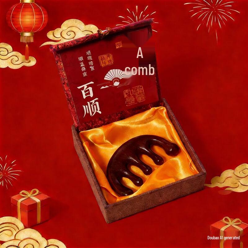 

Yixuan Baiyi Wooden Head Massage Comb Gift Set