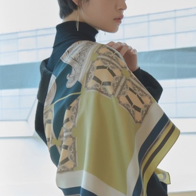 Saint Luxure Space Shawl Scarf SL19FSQSC