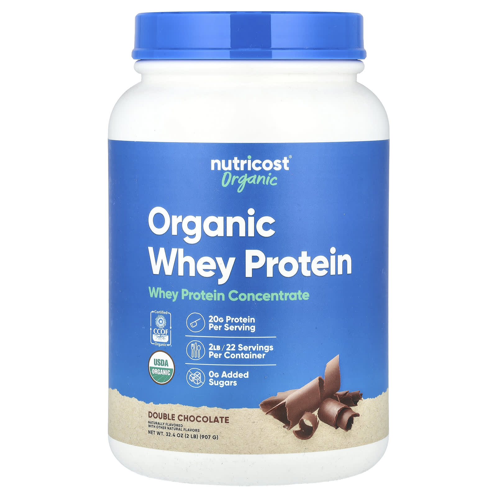 

Organic Whey Protein Double Chocolate 907G (2Lb)