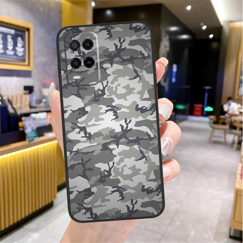 

Army Camo Camouflage Case For Oppo A5 Pro A15 A17 A57 A77 A60 A80 A40 A18 A38 A58 A78 A98 A96 A76 A16 A94 A74 A54 OPPO A96 4G