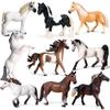 Children's Farm Animal Simulation Model: Appaloosa, Arabian, and Yellow Horse Toys