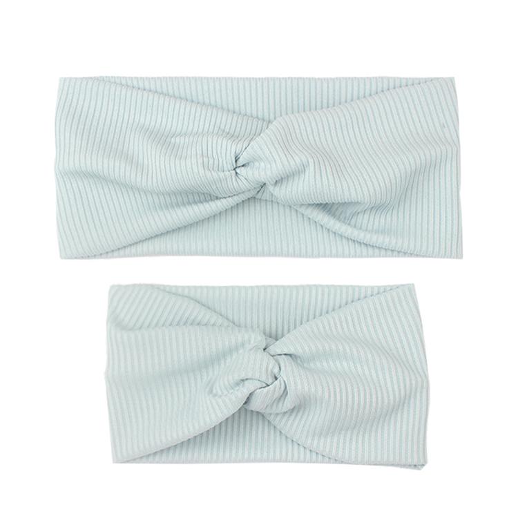Chic Parent-child Knotted Rabbit Ears Hairbands Accessories Fashion Bow Headwraps Set Elastic Hair Bands