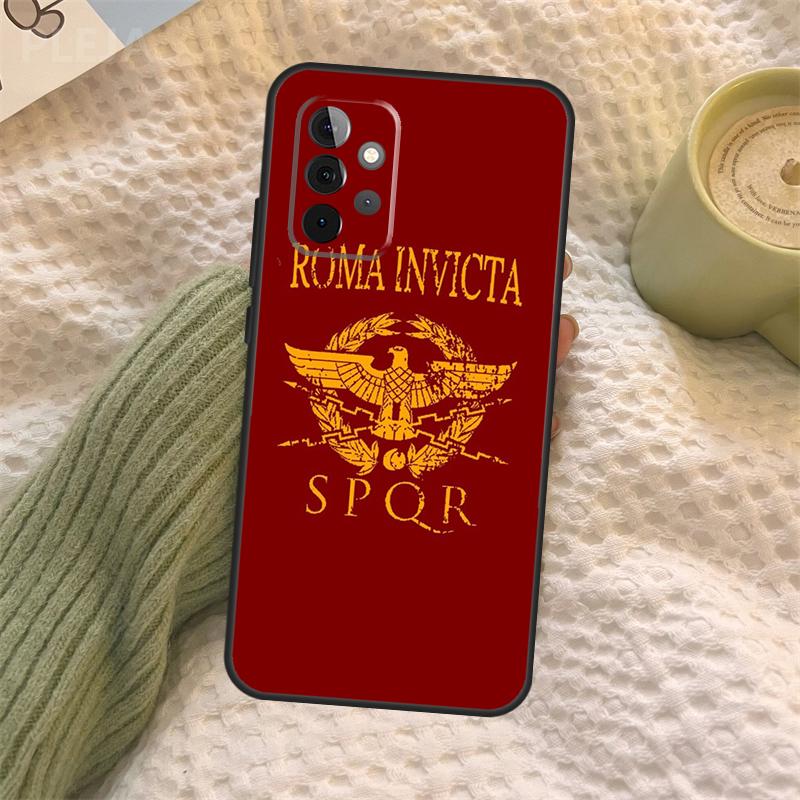 SPQR Roman Imperial Legion Case For Samsung Galaxy A35 A15 A55 A53 A33 A13 A36 A56 A26 A16 A22 A32 A52 A54 A34 A05 A06
