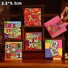 6Pcs Cute Goat Year Red Envelopes For 2027 New Year Spring Festival Red Packet Cartoon Sheep Pattern Lucky Money Packets