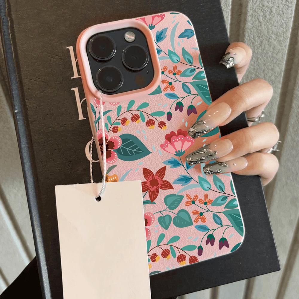

HOT Cool Flower Lily Luxury Lichee leather pattern Phone Case For Redmi A5 A3 A1 14C 13 12 12C 10 9 8 K60 Ultra Shockproof Redmi 14C 4G