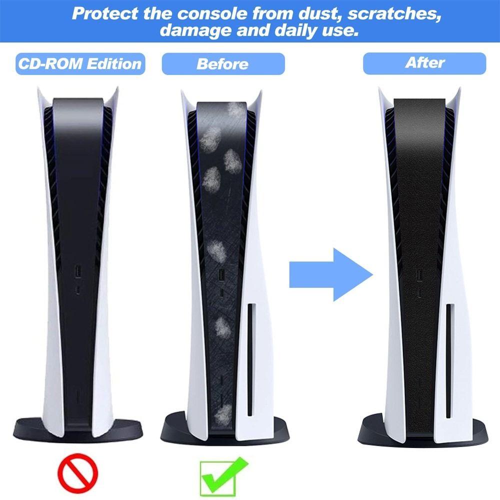 Carbon Fiber Decal Aesthetic Skin Game Console Decor Strip Sticker Frosting Sticker Protective Film