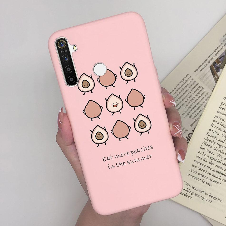 For Oppo Realme 5 Pro Oppo Realme 5 5i 5s C3 6i Realme5 5 Pro Realme6i Phone Cases Cute Soft Matte Bumper Back Cover Funda Coque