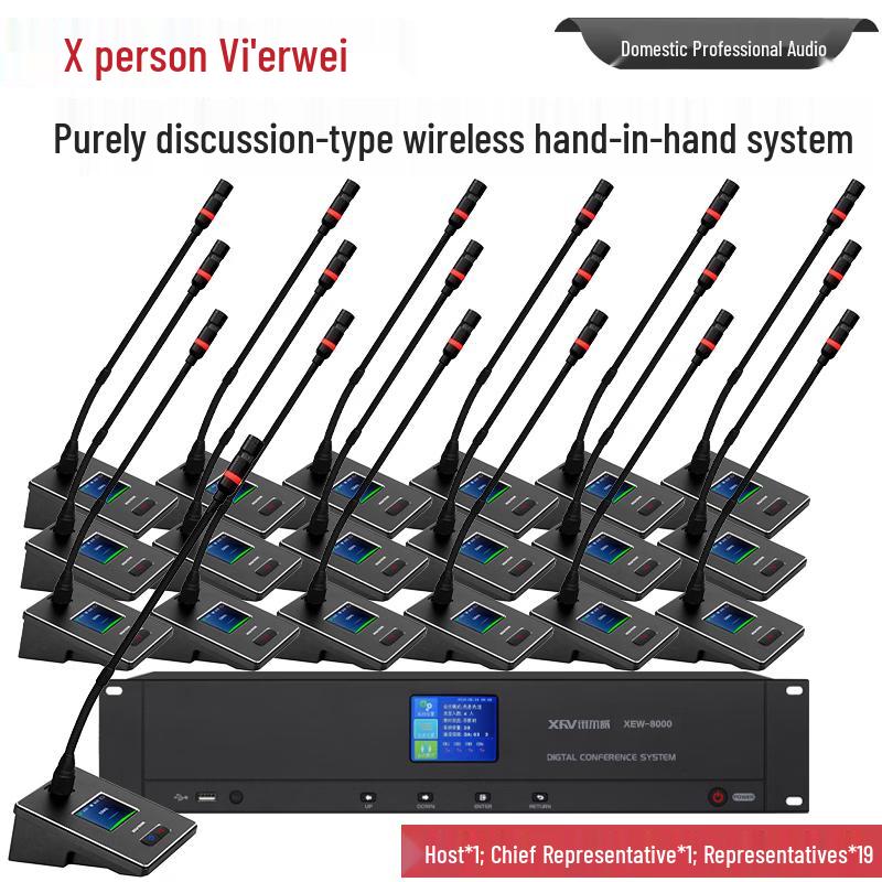 XunErWei XEW-8000 Series Digital Wireless Conference Microphone System (CN version)