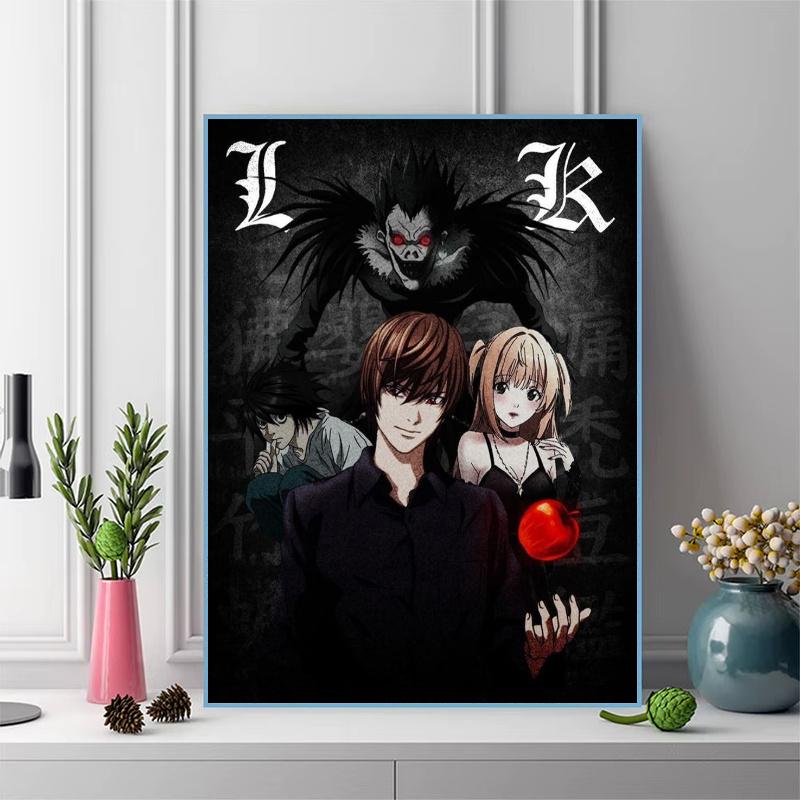 Death Note 100% Round Full Drill 5D DIY Diamond Painting Embroidery Cross Stitch Rhinestone Décor