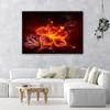 Canvas Print, Flaming Flower