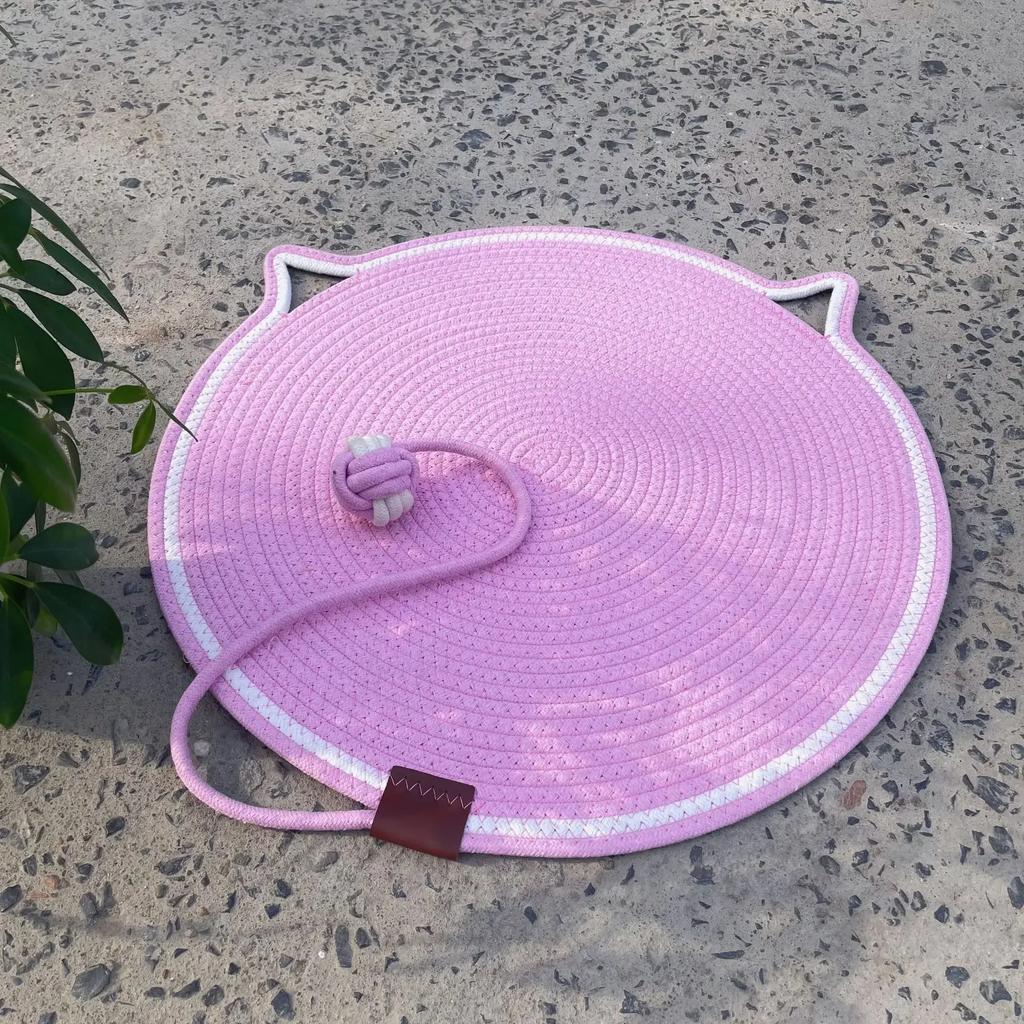 Multipurpose Cat Scratching Mat with Toy Ball Cat Bed Soft Wear-resistant Cat Bed Dog Mat Pet Sleeping Mat for All Seasons