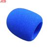 JCD 10pcs Mix Colors Sponge Microphone Set Replacement Foam DJ Stage Windshield Wind Shield Cover Thick Washable
