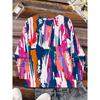 Simple, fashionable, and elegant vacation crew neck long-sleeve T-shirt