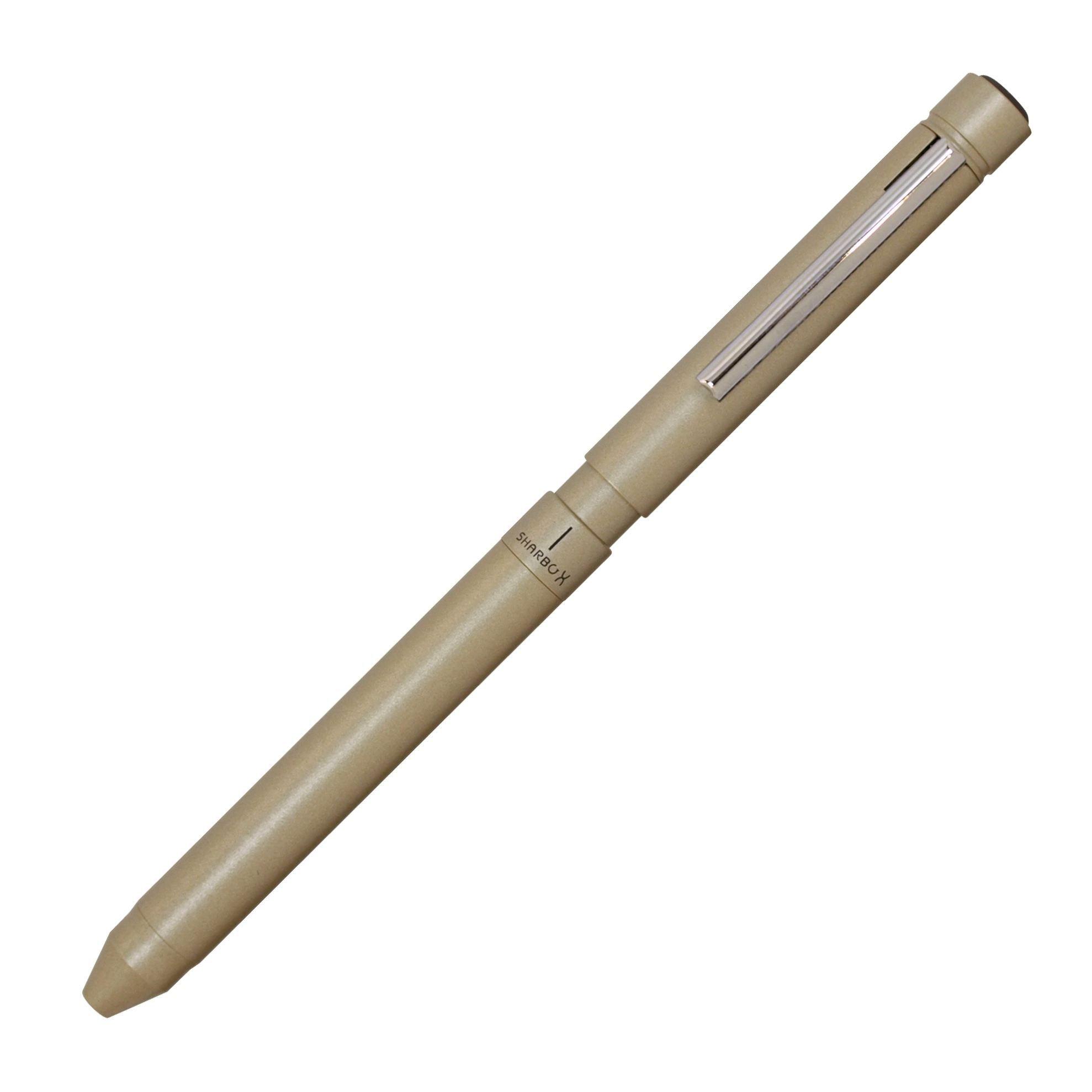 Zebra Sharbo X LT3 Champagne Multi-Function Pen, Gold, SB22-CGO