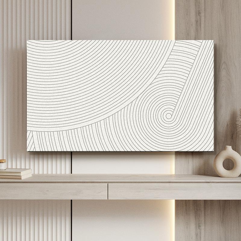 Minimalist Line Elastic TV Decorative Covers LCD Screen Anti Slip Cover Environment protection  Moisture-proof Television Sheath