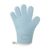 Thickened Silicone Heat-Resistant Oven Gloves - Anti-Scald, High-Temperature Protection for Kitchen & Microwave Use