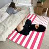 Singer J-Jul Floor Mat Soft Thickened Absorbent Non-Slip Bedroom Living Room Door Mat Home Decor Flannel Rugs