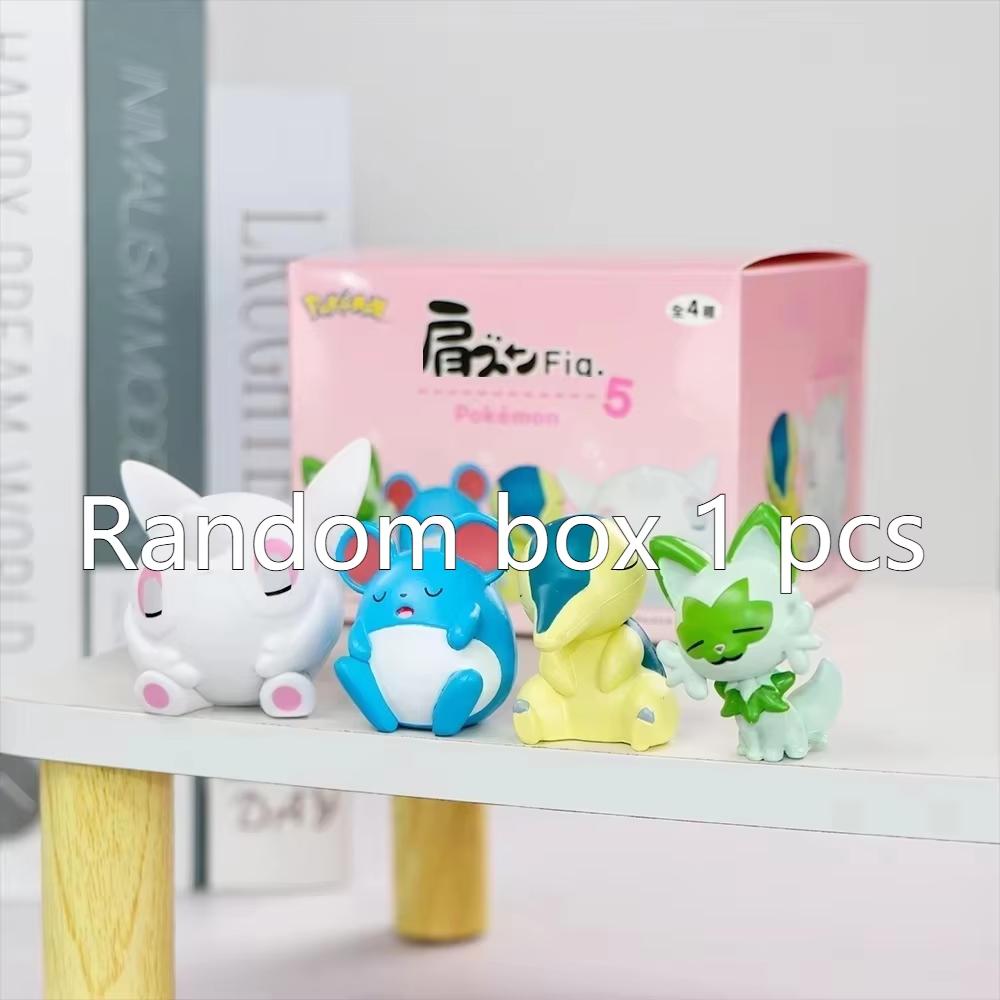 In Stock Full Series Anime Figures Toy Set Shoulder On Shoulder  Kawaii Pvc Action Figure Desktop Decor Surprise Gifts