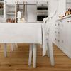 Matte Velvet Tablecloth, Milky White, For A Table 140X240Cm