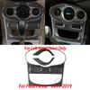Carbon Fiber Side Air Vent Dashboard Center Console Gear Shift Panel Car Interior Accessories Sticker For Ford Fiesta 2011-